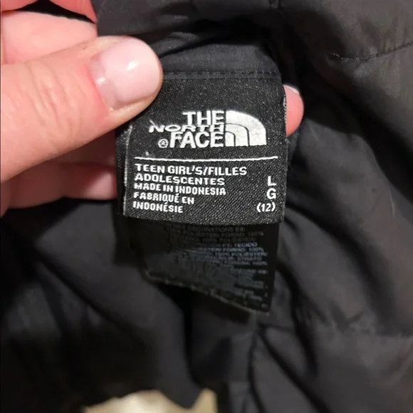 The North Face Kids Black Fleece Puffer Jacket